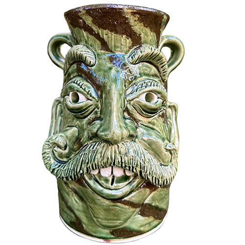 Robin Rodgers Open Headed Double Handle 9" Face Jug DP3629 SOLD
